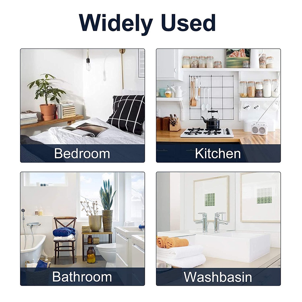 رف ركنة معدن منظم وحامل لادوات الحمام والمطبخ كالشامبو والشاور والتوابل وزجاجات الزيت بلزق دبل فيس قوي