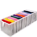 منظم ملابس 3 قطع بمقاسات مختلفة لتنظيم البناطيل والقمصان والتيشرتات والملابس الداخلية داخل الدواليب والادراج