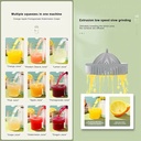 عصارة فواكه كهربائية للبرتقال والبطيخ والتوت قابلة لإعادة الشحن بمنفذ يو اس بي محمولة وسهلة الاستخدام