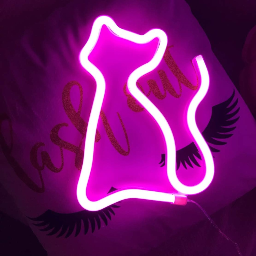 Cat Neon Led Light Sign Art Decor