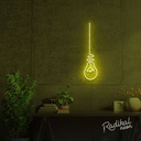 Warm Light Bulb Neon Led Light Sign Art Decor