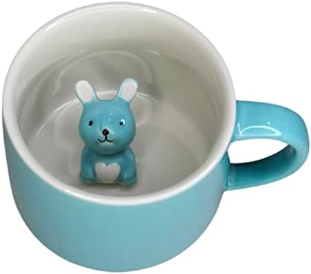 3D Mug with Cute Animal Inside for Tea, Juice, Milk Chocolate, Cappuccino 400 ml