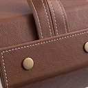 شنطة تنظيم وحمل النظارات الشمسية والطبية 5 فتحات قابله للطي للسفر بيد للتعليق