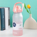 Jumbo Water Bottle With Straw  For Gym 2 L