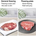 الشياطة 2 في 1 لحماية أواني الطهي وإذابة الثلج من الأطعمة المجمدة