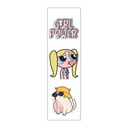 Power Girl Vinyl Sticker Pack Reusable &amp; Waterproof