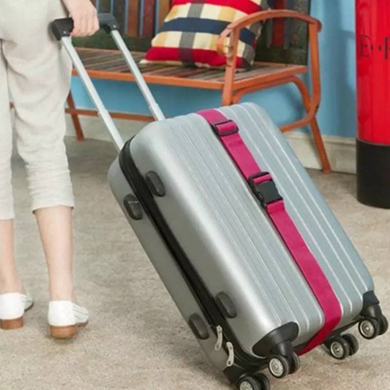 حزام شنط السفر للأمان وتمييز الشنط بسهولة