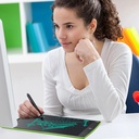 تابلت تعليمي الوان للرسم والكتابة وتنمية مهارات الأطفال شاشة 16 بوصة