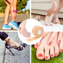 رول بلاستر فوم وتربروف لمنع اصابات القدم من احذية الكعب العالي والرياضية