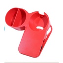 مشبك حامل الأكواب والمجات للمكتب بطبق جانبي