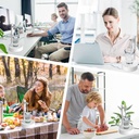 مضخة قارورة مياه اتوماتيك 6 مستويات للسعة بوصلة يو اس بي قابلة لإعادة الشحن