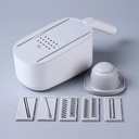 قطاعة و مبشره للخضروات  و الفواكه ايكوكو 10*1 متعدده الوظائف مع صفايه  و يد لسهوله الاستخدام