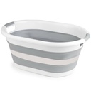 باسكت غسيل سيليكون قابل للطي و مضاده للانزلاق  38 لترو يد لسهوله الحمل