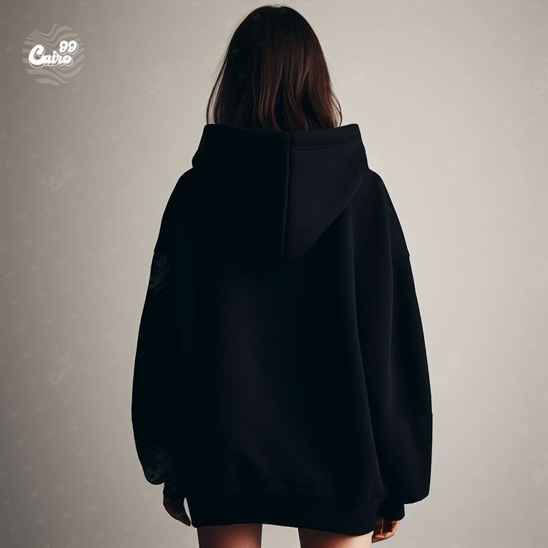 Good Things are F*cking Comingهودي اوفر سايز قطن بكابيشو باللون الاسود للرجال والنساء