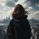 Believe in Your Selfهودي اوفر سايز قطن بكابيشو باللون الاسود للرجال والنساء