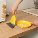 طقم جاروف بالفرشه شكل بطوط لازالة الاتربة من الاماكن الضيقة بسهولة