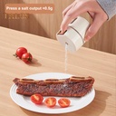 طقم توابل مغناطيسي 6 قطع بلاستيك بحامل وغطاء