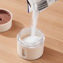 طقم توابل مغناطيسي 6 قطع بلاستيك بحامل وغطاء