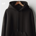 Eminem هودي اوفر سايز قطن باللون الاسود 