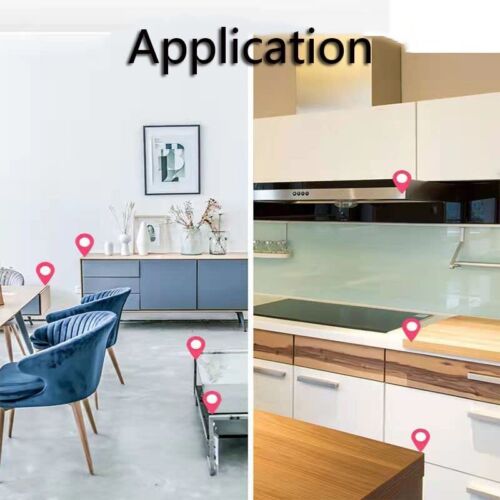 مجموعة حامي زوايا سيليكون بلزق دبل فيس للاثاث لحماية مثالية للاطفال من التصادم 4 قطع