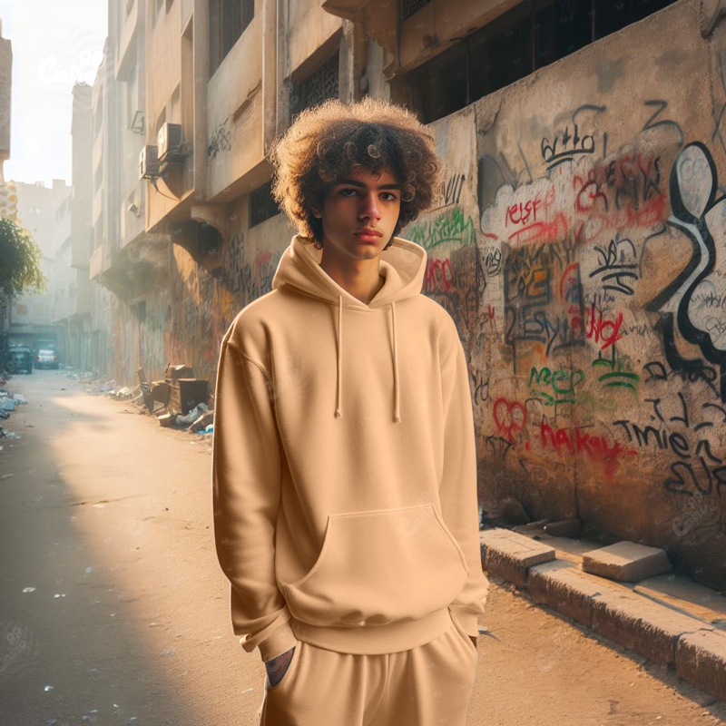 Why So Serious ? هودي اوفر سايز قطن