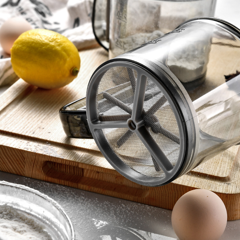 منخل دقيق يدوي 250 ملي بيد  ستانليس ستيل  بمعييار سهل الاستخدام