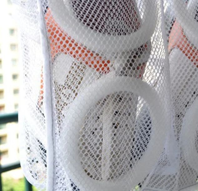 كيس حماية الأحذية أثناء الغسيل