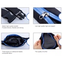 حزام وسط ليكرا  حزام امان يستخدم كحقيبة لحفظ فلوسك وجوز سفرك وبطاقتك  للرجال والنساء