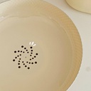 طبق فاكهة بلاستيك بقاعدة قابلة للفك و التركيب مع فتحات للحفاظ علي الاكل طازج