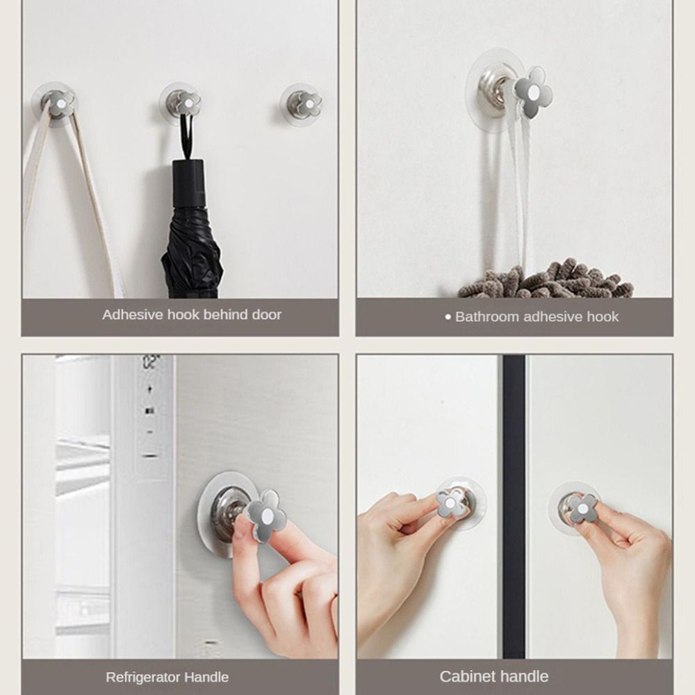 مقبض رافع لمقعد التواليت شكل وردة لتجنب لمس البكتريا والجراثيم سهل التركيب