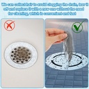 شريط شبكي لمنع انسداد البلاعات والبانيو والاحواض ذاتي اللصق وقابل للقص حسب الحاجه