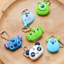 كفر مفاتيح سيليكون اشكال ديزني بدلاية لتعليقها لتجديد و تغير شكل المفاتيح