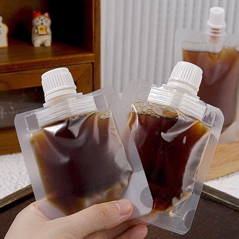 كيس 30 ملي لحمل الشامبو والشاور جل والكريمات للسفر والرحلات قابل لإعادة الملئ