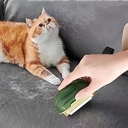 لمامة وبر ميني 2 في 1 لإزالة الوبر والشعر بسهولة من الملابس والمفروشات مع ميدالية للتعليق