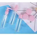 طقم زجاجات السفر لمستحضرات التجميل والعناية الشخصية