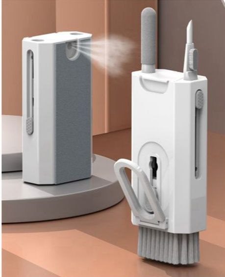 فرشة تنظيف 8 في 1 للكيبورد و سماعات الايربودز والموبايل.