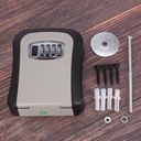 صندوق تخزين للمفاتيح برقم سري يعلق علي الحائط