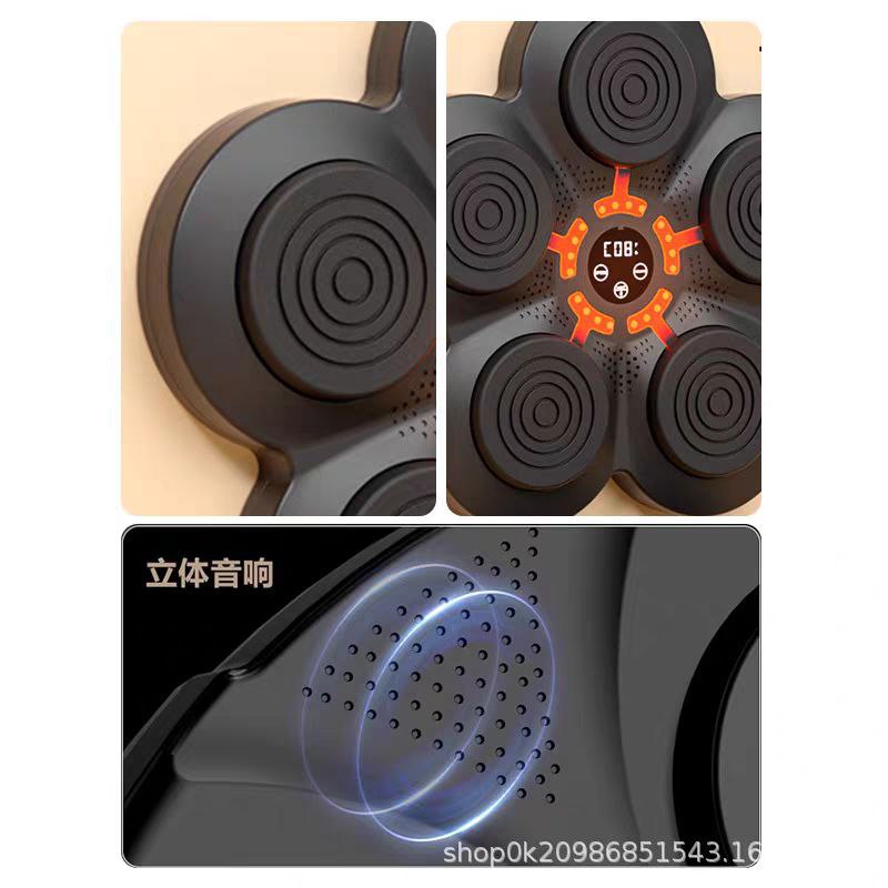 جهاز لعبة ملاكمة كهربائية مع موسيقي يثبت علي الحائط