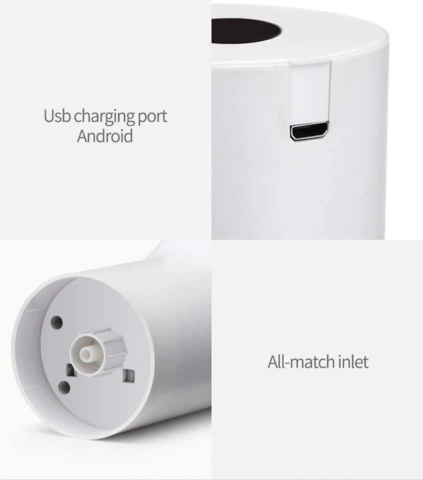 مضخة مياه جوالين الشرب المميزة بديل الديسبنسر اوتوماتيك وقابل للشحن