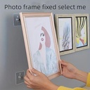 طقم هوك 4 قطع شفاف بديل للمسامير لتعليق أدوات الحمام والمطبخ