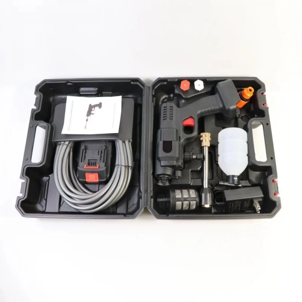 مضخة محمولة لغسيل السيارات تعمل بالضغط  بقوة 48 فولت