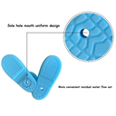 حامل سيليكون لفرش الأسنان على شكل حذاء المطر