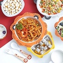 طقم طعام للاطفال 5 قطع شكل اسد