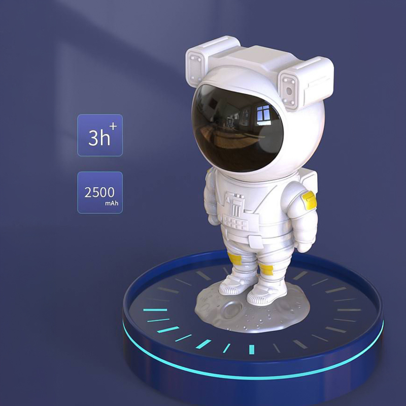 جلاكسي بروجيكتور شكل رجل فضاء ب 8 الوان مختلفة للفضاء مع ريموت