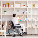 عصا يدويةمعدنية لالتقاط الاشياء من الارض والاماكن العالية