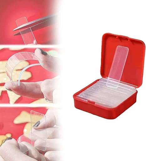 لزق دبل فيس قوي وتربروف 60 قطعة بديل للمسامير لتعليق اللوحات بدون حفر وتخريم