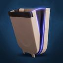 باسكت قمامة قابل للطي والتعليق على درف ابواب المطبخ سيليكون