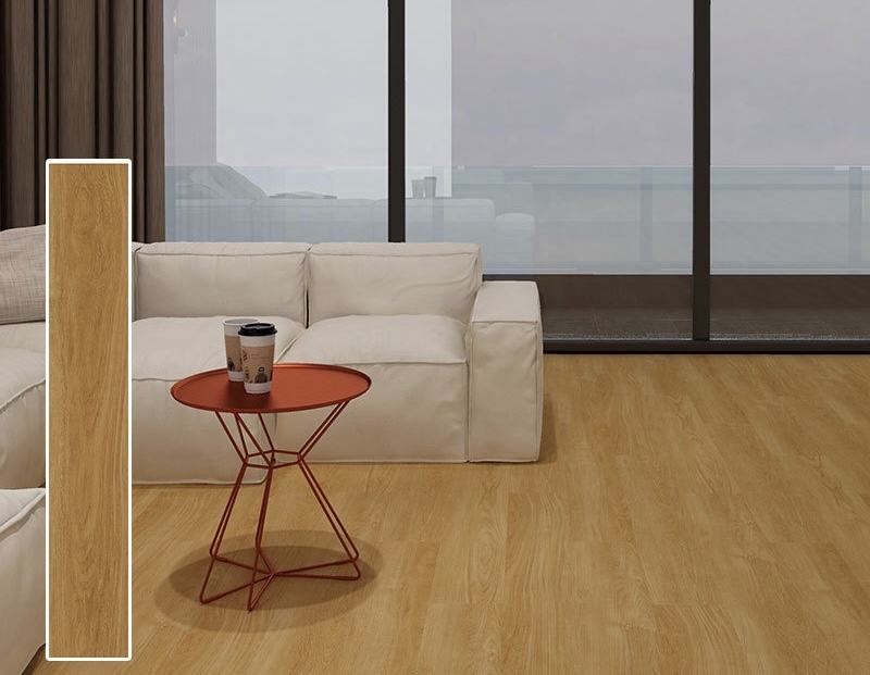 بديل الباركية الاصق مقاس 7.5 * 45 سم لتجديد ديكور المنزل باللون الخشبي