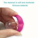 سكاتة ( تيتينا ) اطفال شكل شفايف من السيليكون الامن علي الاطفال