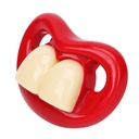 سكاتة ( تيتينا ) اطفال شكل أسنان من السيليكون الامن علي الاطفال